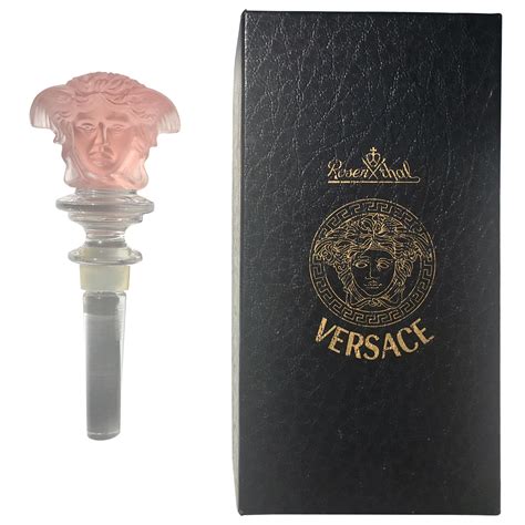 versace wine stoppers